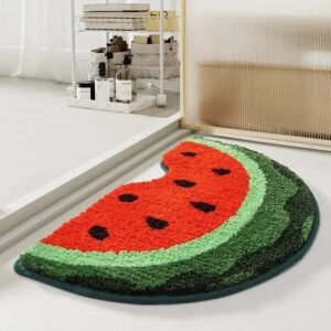 ajoutez du caractere avec notre tapis de bain design original pasteque 40x60cm 504 1