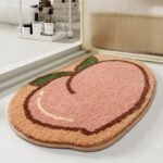 ajoutez du caractere avec notre tapis de bain design original peche 40x60cm 104 1