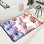 ajoutez une touche de douceur avec notre tapis lapin pour la salle bain style 1 40x60 562 1