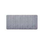 Cocon De Douceur: Découvrez Notre Tapis De Bain épais Et Confortable! Gris Foncé / 60x120cm