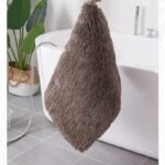 Tapis de Bain Marron Foncé