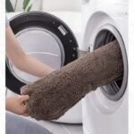 Tapis de Bain Marron Foncé