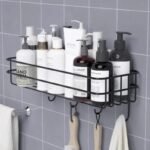 decouvrez la tablette de douche sans percage pour un rangement style 605 1