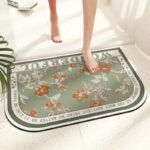 decouvrez le confort du tapis de bain orchidee demi lune olivine flower 40x60cm 653 1