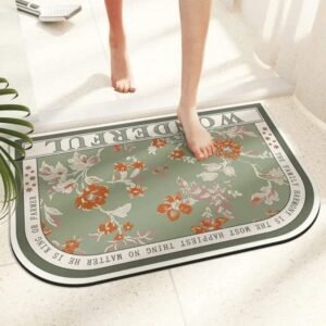 decouvrez le confort du tapis de bain orchidee demi lune olivine flower 40x60cm 653 1