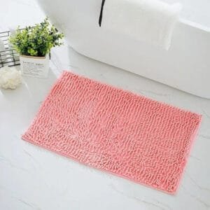 Découvrez Le Confort Ultime Avec Notre Tapis De Bain En Chenille! Melon / 60x90cm