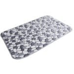 Découvrez Le Confort Ultime Avec Notre Tapis De Bain Galet Gris! 50x80cm