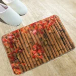 Tapis Sortie de Bain Imitation Bambou