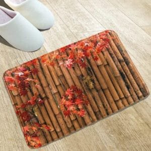 Découvrez Le Luxe Du Tapis De Bain Imitation Bambou! - 317zy / 40x60cm