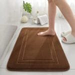 Découvrez Le Tapis Salle De Bain à Mémoire Pour Un Confort Ultime! #734d31 / 40x60cm