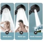 detente ultime avec le pommeau de douche carre a haute pression 666 1