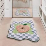 elevez votre espace avec le tapis de bain peach art elegant et sur d8bfaf 50x60cm 291 1