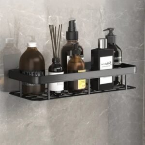elevez votre salle de bain avec notre etagere murale chic noir unitaire 643 1