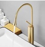 elevez votre salle de bain avec notre robinet design chrome dore 845 1