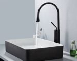 elevez votre salle de bain avec notre robinet design chrome noir 570 1