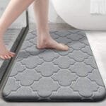 élevez Votre Salle De Bain Avec Notre Tapis En Velours Synthétique! #a1a2a4 / 40x60cm