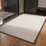 élevez Votre Salle De Bain Avec Notre Tapis De Luxe Irrésistible! Luxeblanc / 100x100cm