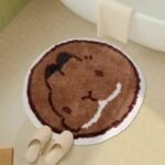 elevez votre salle de bain avec notre tapis rond chic 653 1