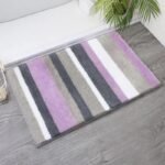 Tapis de Bain Rayures Douces