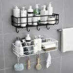 Etagère Murale Magique: Libérez Votre Douche Avec Style!