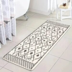 grand tapis de bain xxl evasion douceur et design elegant 40x120cm 404 1