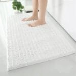 Marchez Sur Un Nuage Avec Notre Tapis Moelleux Confort En Microfibre! Blanc / 40x60cm