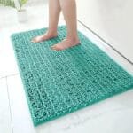 Marchez Sur Un Nuage Avec Notre Tapis Moelleux Confort En Microfibre! Turquoise / 40x60cm