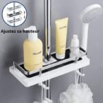 optimisez votre espace avec notre etagere de douche centrale pratique de douche 468 1