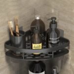 optimisez votre salle de bains avec notre etagere murale astucieuse noir 665 1
