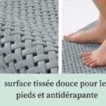 Petit Tapis De Douche: Sécurité Et Confort à Votre Portée! #858d9a / 40x70cm