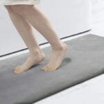 Plongez Dans La Douceur Avec Notre Tapis De Bain En Microfibre! - Gris / 60x120cm