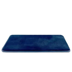 Plongez Dans Le Bien-être Avec Notre Tapis De Bain Bleu Nuit! 3 Plongez Dans Le Bien-être Avec Notre Tapis De Bain Bleu Nuit! - Bleu Marine / 40x60cm