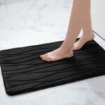 Plongez Dans Le Confort Avec Notre Petit Tapis De Bain Ultra-doux! Noir / 40x60cm