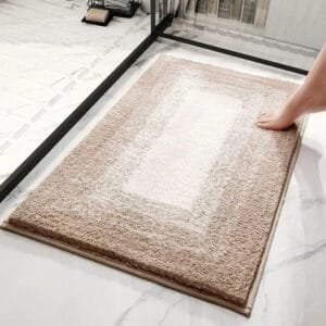 Plongez Dans Le Confort Avec Notre Tapis De Bain Moelleux! Moelleux Marron / 40x60cm