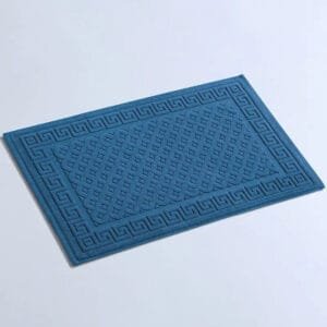 Plongez Dans Le Confort Et La Sécurité Avec Notre Tapis De Bain Anti-dérapant! Bleu Marine / 45x75cm