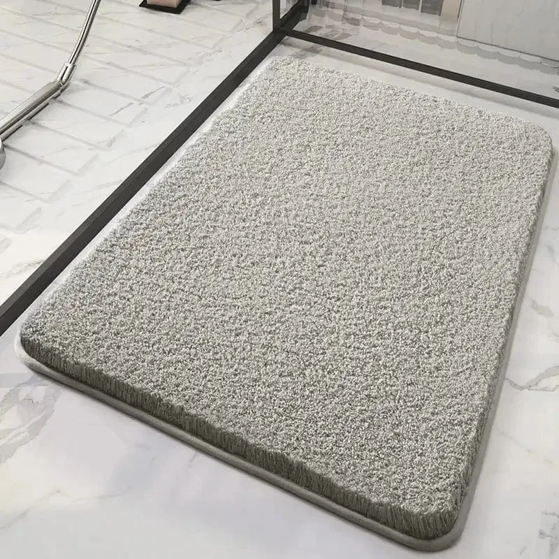 Plongez Dans Le Confort Ultime Avec Notre Tapis De Bain Doux! - Gray / 40x60cm