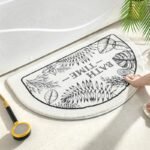 plongez dans le confort ultime avec notre tapis de douche demi lune bathtim 40x60cm 214 1