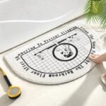 plongez dans le confort ultime avec notre tapis de douche demi lune mirror 40x60cm 586 1