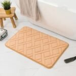 plongez dans le luxe avec notre tapis de bain super absorbant peach 40x60cm 805 1