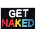 Plongez Dans Le Luxe Avec Le Tapis De Bain Get Naked! Blacknaked / 50x80cm