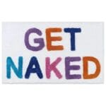 Plongez Dans Le Luxe Avec Le Tapis De Bain Get Naked! Multinaked / 50x80cm