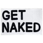 Plongez Dans Le Luxe Avec Le Tapis De Bain Get Naked! Whitenaked / 50x80cm