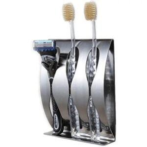 porte brosse a dents mural en inox lelegance sans percer unitaire brosse dents mural 107 1
