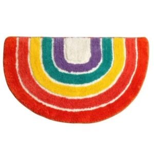 reveillez votre bain multicolore avec notre tapis antiderapant en microfibre 962 1