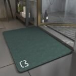 revolutionnez votre routine avec notre tapis de bain diatomite dark slate gray 60x90cm 140 1
