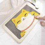 tapis de bain a motifs animaux confort et style au quotidien catmath2 40x60cm 779 1