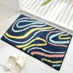 Tapis De Bain Antidérapant Original Pour Un Confort Inégalé! #d0eeee / 40x60cm