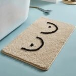 tapis de bain art nouveau en microfibre confort et elegance reunis 370 1