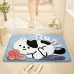 Tapis De Bain Chat: Confort Doux Et Fun Pour Votre Salle De Bain! #d28673 / 40x60cm