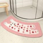 Tapis De Bain Chat: Douceur Et Style Pour Votre Salle De Bain! 45x100 Cm